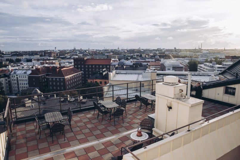 Suomen parhaan taloyhtiön 2017 erikoisuus on oma kattoterassi