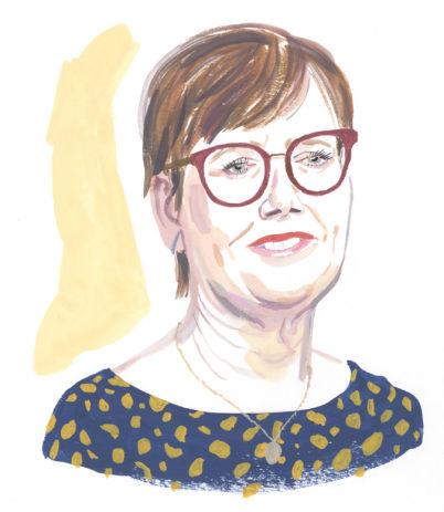 Piirroskuva Anja Reposesta