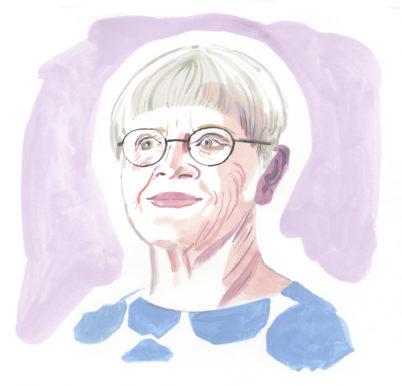 Piirroskuva Maija Sorjosesta